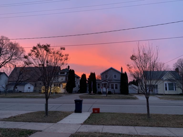 Sunset across the street 2 768x576